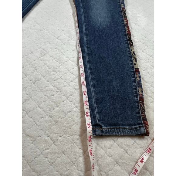 Judy Blue South Western mid-rise jeans - excellent condition size 7/28 JB88492 - Picture 5 of 7
